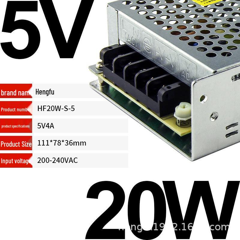 

Hengfu 220V to 5V 4A Power Module: Industrial DC Transformer Adapter