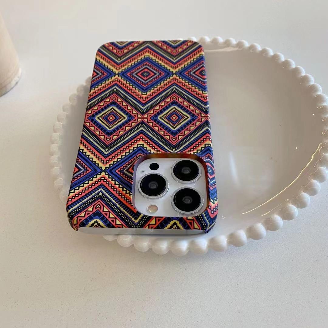 

Подходит для чехла для мобильного телефона IPhone16proMax, текстура кевлара, Apple 15, полузакрытый, противоударный, 14, матовая защитная крышка iPhone16