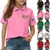 Children's Daily Casual Short-sleeved Print Tops T-shirts Shirts