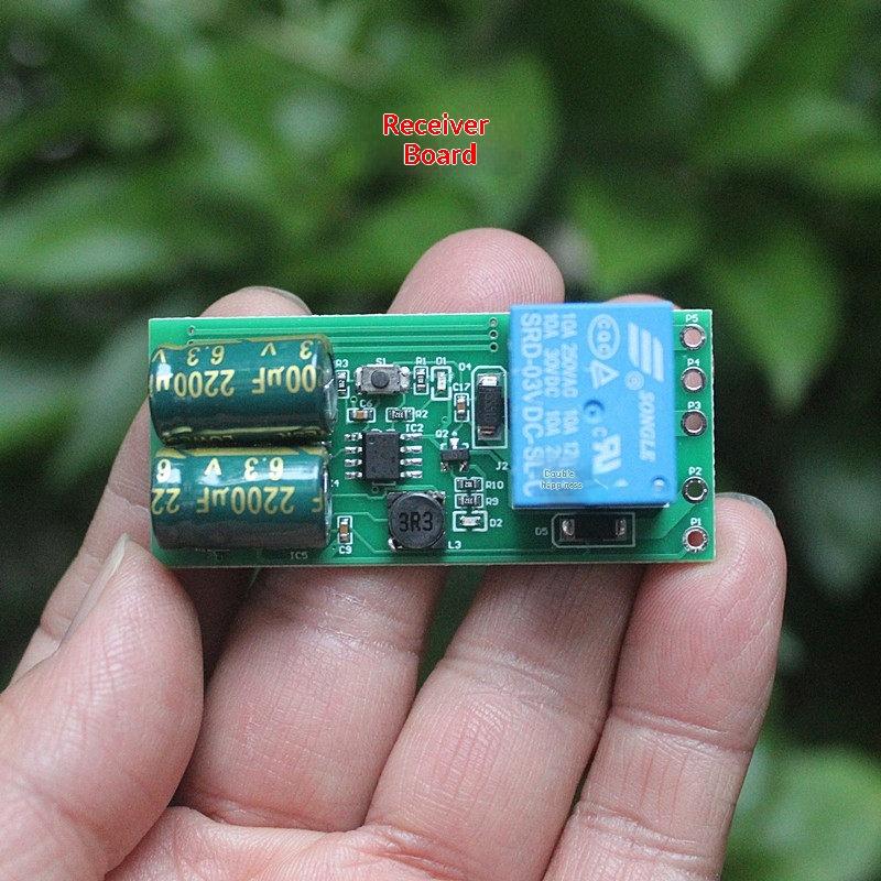 Wireless Remote Control Relay Switch Kit Electric Control Lock Motor Led Light Remote Control Circuit Board Module
