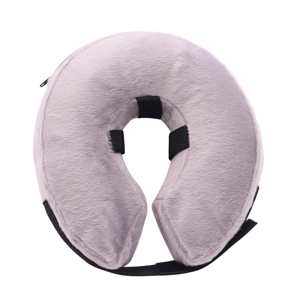 Inflatable Pet Cone Collar - Anti-Lick Elizabethan Neck Brace for Cats & Dogs