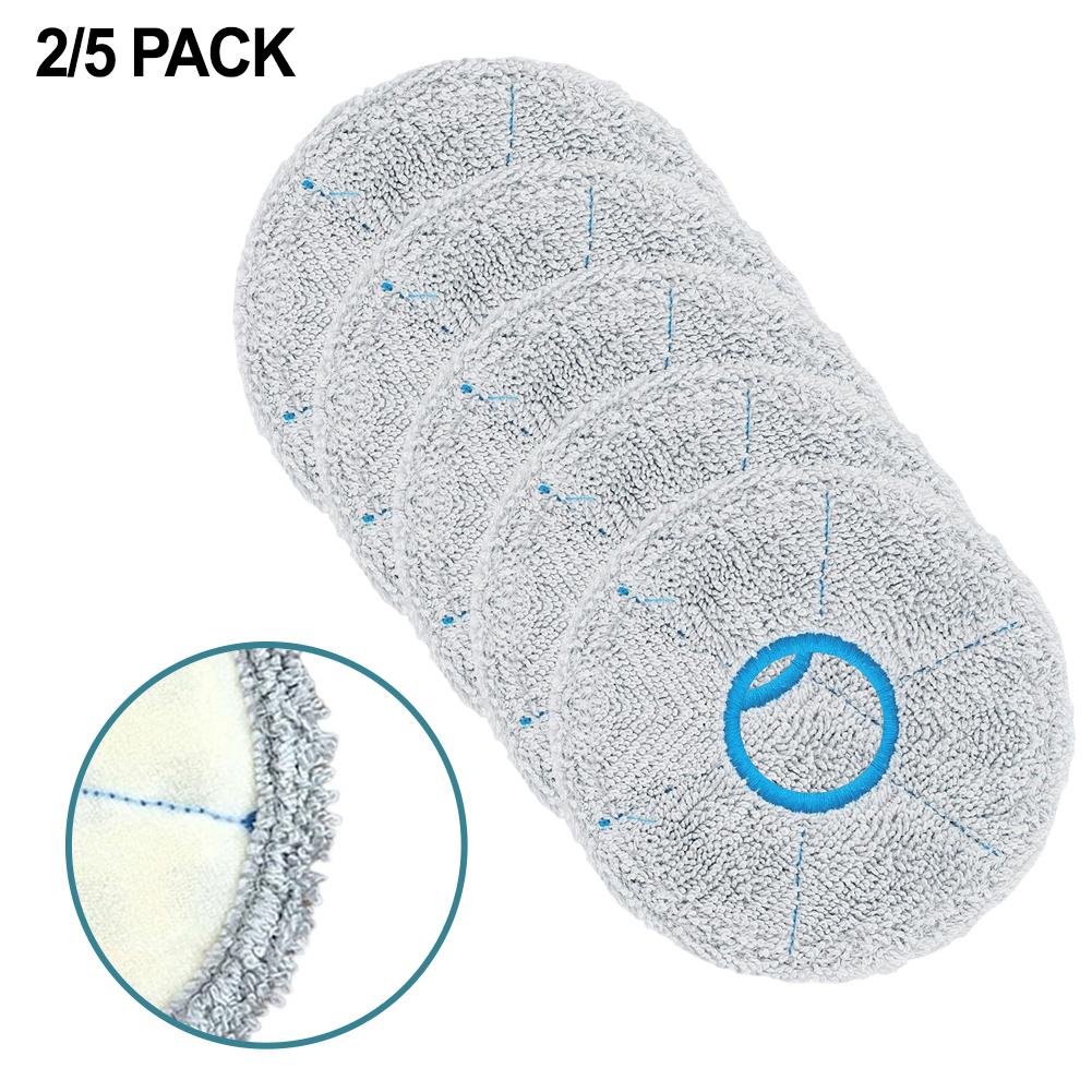 For DREAME L50 Ultra L50 Pro Ultra Compatible Microfiber Mop Pads Replacement Cleaning Accessories 2 or 5 Pieces