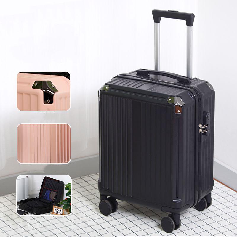 New 20 Inch Boarding Luggage, Small and Lightweight Travel Suitcase, Luggage with Pull Rod, Light Sound Anti-collision Universal Wheel, Password Box