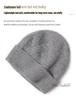 100% Pure Cashmere Unisex Hat: Warm, Fashionable, Knitted with Ear Protection for Autumn/Winter