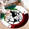 Club America Round Area Rug,Carpet Rug for Living Room Bedroom Sofa Playroom Decor,Non-slip Floor Mat