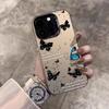 English Polka Dot Butterfly iPhone 15/16ProMax/14 Compatible Case