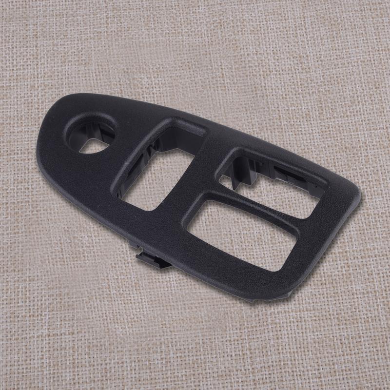 Front Left Master Window Control Switch Bezel Panel Cover Trim 10412604 Black ABS LHD Fit for Chevrolet Camaro 1993 1994-2002