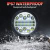 2/4/6 Pcs Inch Waterproof LED Work Light Spot Fog Lamp 12V 24V Offroad Light Bar Universal for 4x4 SUV ATV Tractor Boat Vehicle