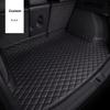 PU Leather Custom Car Trunk Mats for Mercedes W177 A W169 W176 B W246 W245 W247 Interior Details Car Accessories All Models