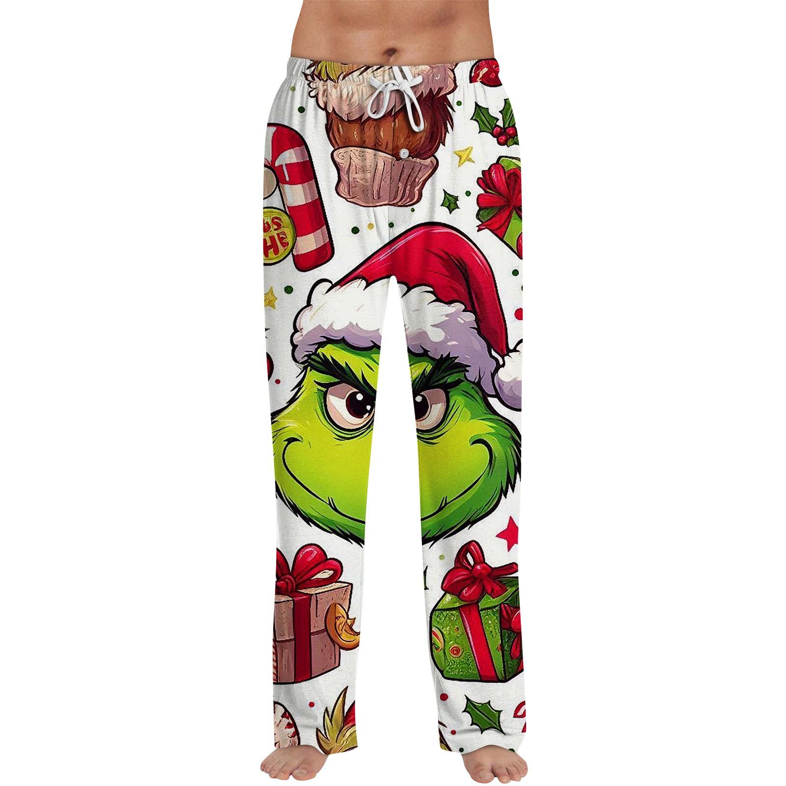 

Men s Allover Printed Home Pants Sleeping Pajama Pants Long Pants Pajama Pants Yoga Pants L