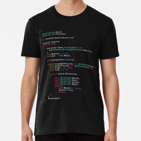 Is This The Real Life Coding Programming Color S to 5XL Made in the USA TTshirt L