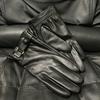 Mens Winter Leather Gloves Touchscreen Warm Fleece Lined Sheepskin Driving Cycling Work