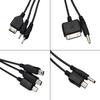 1Pc 10 In 1 Universal USB Cable, Multiple Universal Charging Cables for Cell Phones Blutooth Earphone Speaker Adapter Cables, Data Cable Cables and