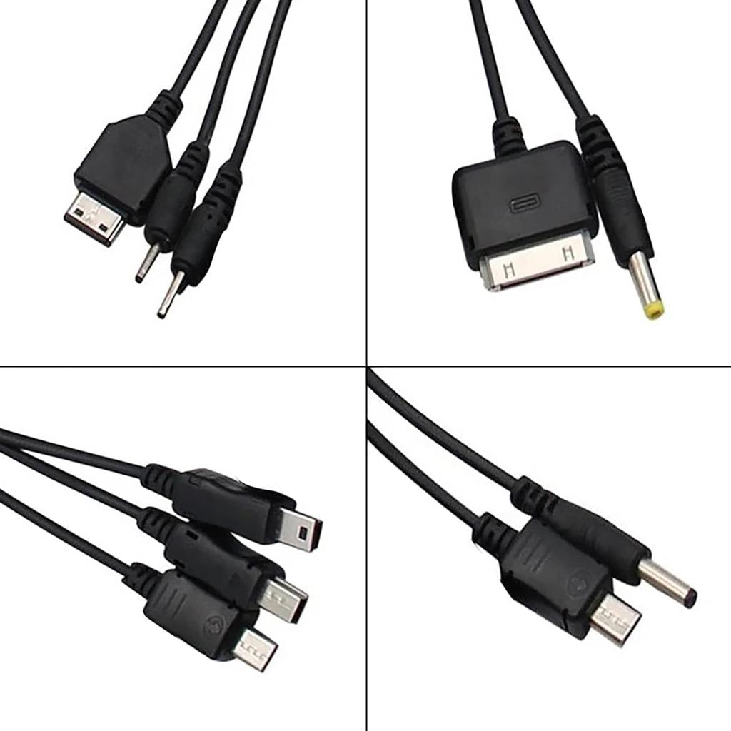 1Pc 10 In 1 Universal USB Cable, Multiple Universal Charging Cables for Cell Phones Blutooth Earphone Speaker Adapter Cables, Data Cable Cables and