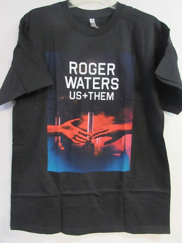 ROGER WATERS US + THEM OFFICIAL OLD STOCK BAND CONCERT MUSIC  LARGE Unisex T-Shirt S