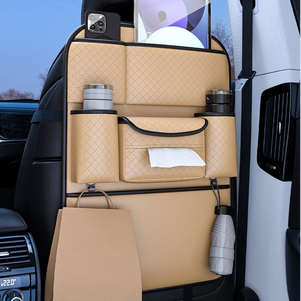 Multifunktionaler Autositz-Rückenlehnen-Organizer Sitz-Trittschutz Auto-Innenzubehör