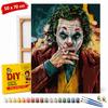 Paint by Numbers Picture with Frame Joker In a Red Vest 50X70 Cm