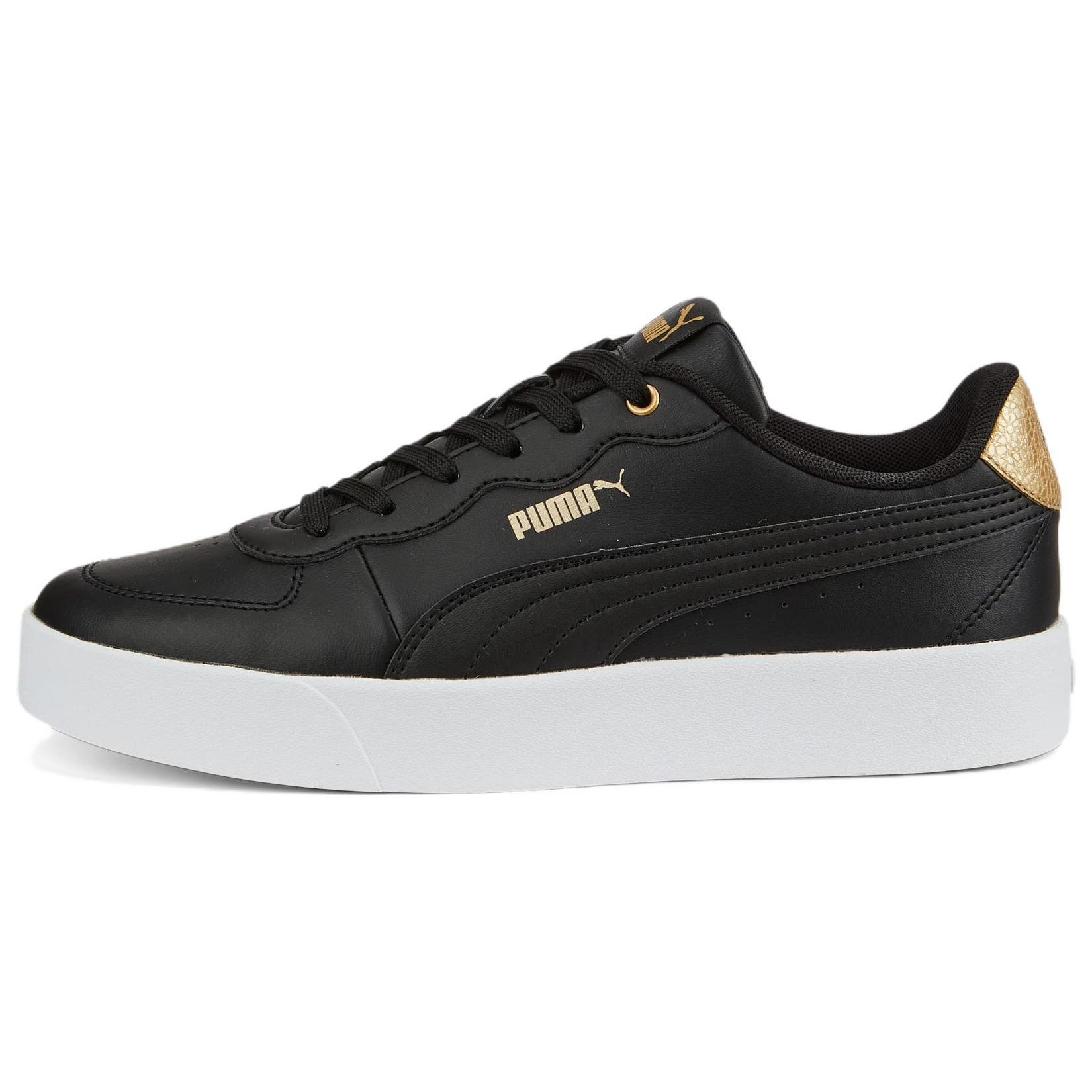 PUMA Skye Clean Distressed Black White Men s 386666-01 EU 35.5