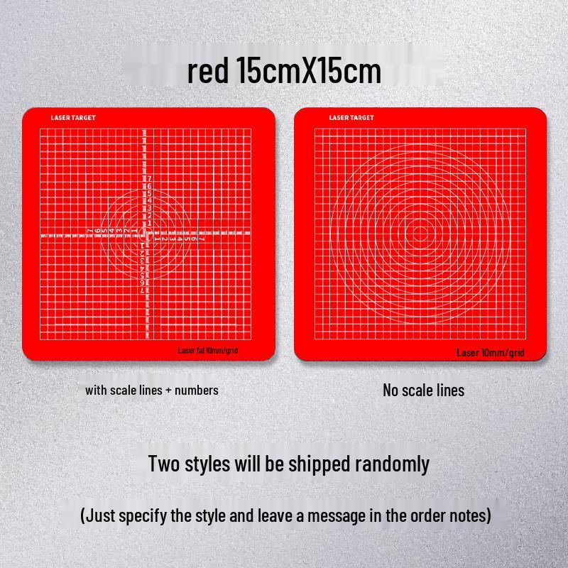 

Лазерная проекционная доска: Инструмент для вертикальной разметки и измерения - Красный прозрачный (15/20/30см)