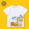 Little Yellow Duck Kids' Summer Cotton T-shirt – Unisex Short Sleeve Casual Top