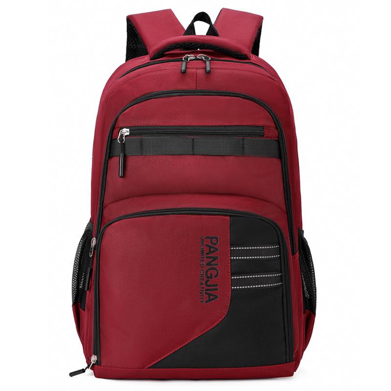 Casual Large Nylon Capacity Backpack With Letter Print Designs Students For