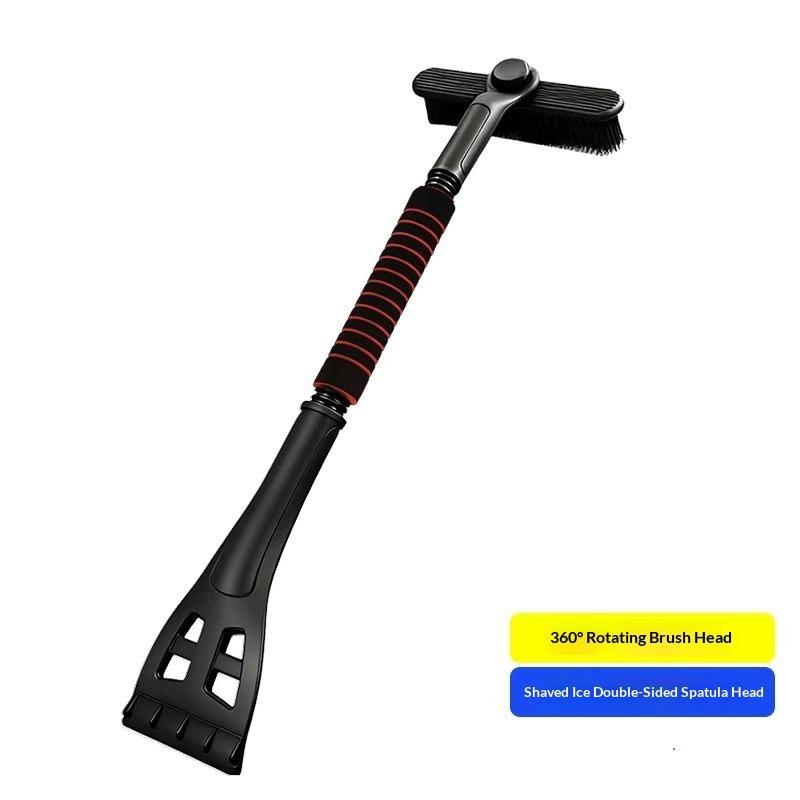 Automobile Oxford Snow Shovel Aluminum Alloy Telescopic Snow Shovel Multifunctional Glass Shovel Snow Shovel Cleaning Scraper Snow Brush