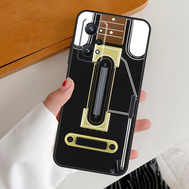 Guitar Violin Fiddle Music For Realme 14 10 11 12 13 Pro Plus GT6 GT7 15 Pro C65 C67 C63 C61 C55 C51 C53 C35 C75 Case