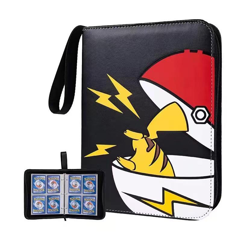 Pokémon Card Collection Book: 4-Grid & 9-Grid PU Game Album