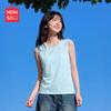 MINISO Women's Cool Breathable Sleeveless Sports Top