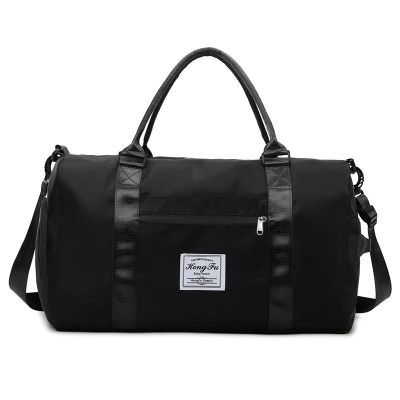 Large-capacity travel bag Women's portable multi-functional fitness bag Swimming bag Yoga bag Travel bag Lightweight and waterproof