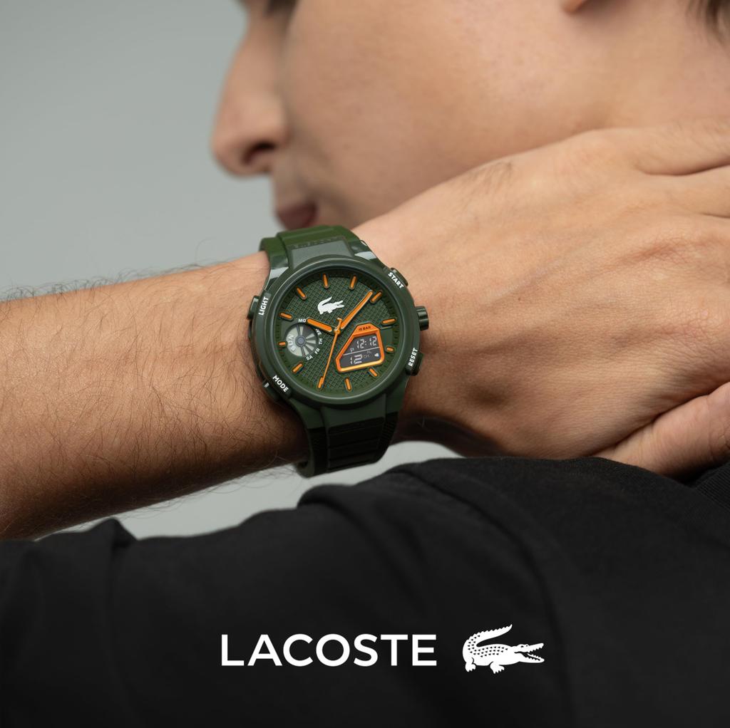 Watch LC33 2011367 Khaki [Lacoste] Men's