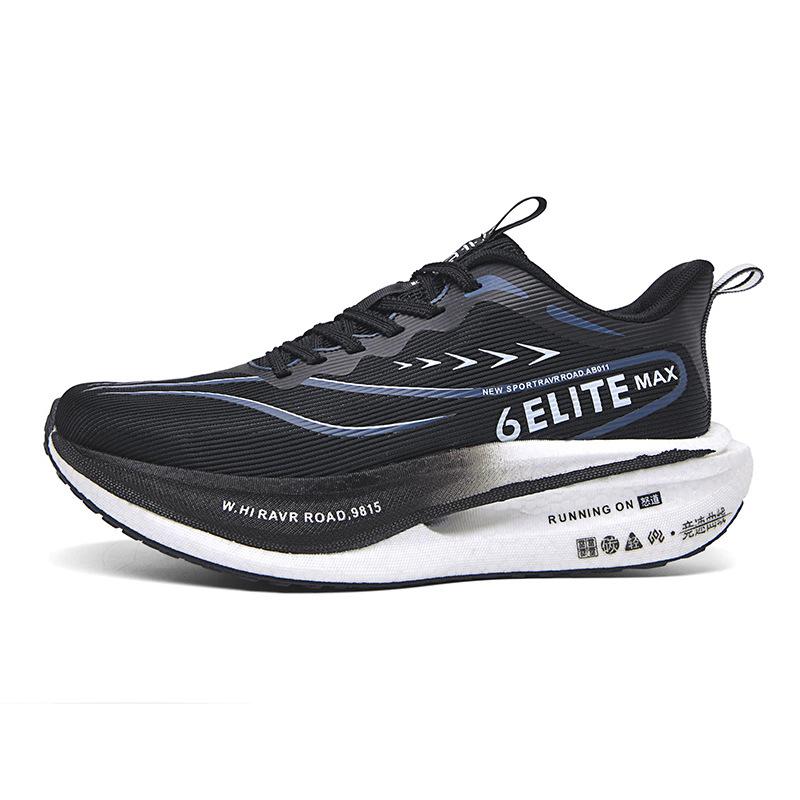 

2025 new Feidian 6pro popcorn carbon board professional racing running shoes comfortable and breathable men s and women s sports shoes 44
