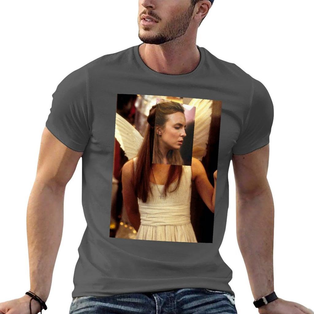Romeo und Julia x Villanelle T-Shirt g Unisex T-Shirts für Unisex T-Shirts für Unisex-Pack weiß lustige T-Shirts Unisex-T-Shirt