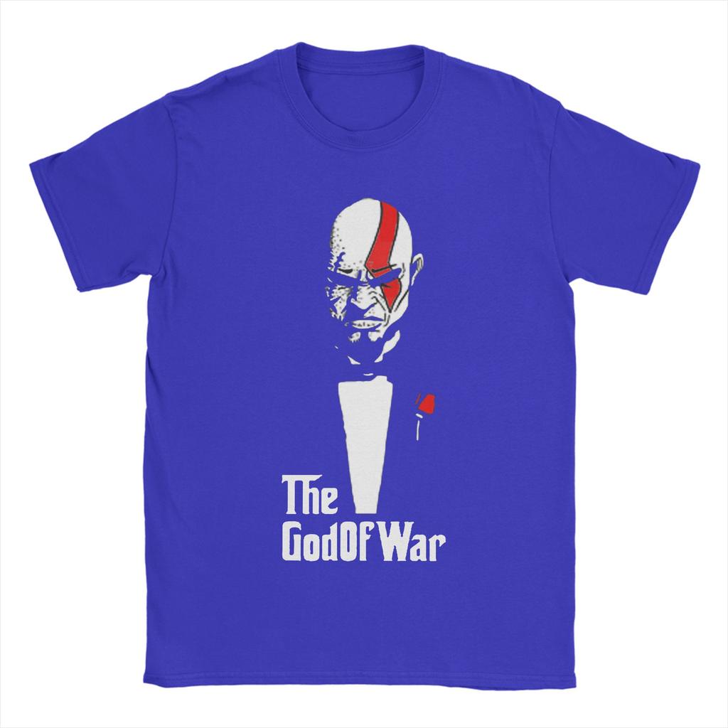 The God Of War Kratos TShirts Unisex Crazy Cotton Tee Shirt O Neck Short Sleeve T Shirt Summer Tops