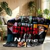 Custom Name Personalized Batman Print Blanket, Home Decor, Bedroom, Sofa, Camping, Couch, Gifts for Birthday Christmas