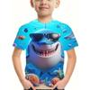 3d Print Retro Animal Top Tee Shirt Kids Boys Clothes Short Sleeve Casual Children's Clothing Fashion T Shirt For Boys