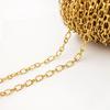 Stainless Chain Accessories 1 Gold Tone for Jewelry Making
