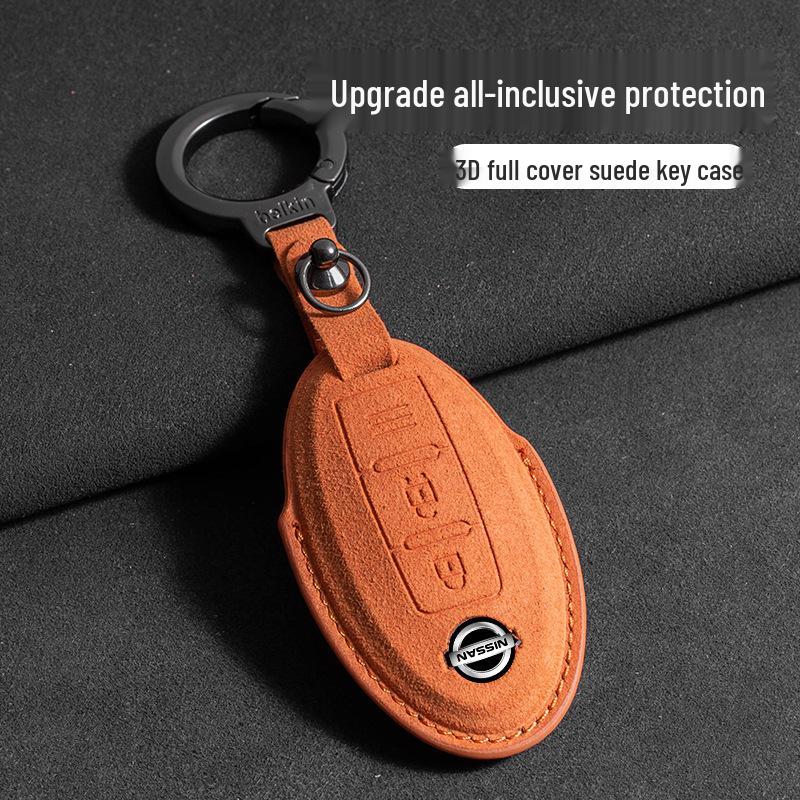 Nissan Car Key Cover for Altima, Sylphy (14th Gen), Qashqai, X-Trail, Tiida, Bluebird, Kicks, Tanlu, Loulan