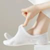 Japon Tarzı İki Parmak Pamuklu Çoraplar Unisex Clog Çoraplar Polyester Ayak Parmakları Ayırıcı Çoraplar Kimono Parmak Arası Terlik Sandalet Ayırıcı Çorap