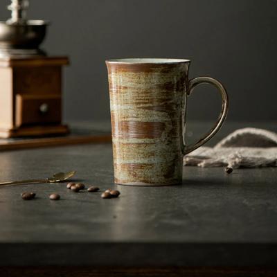 High Capacity Personalized Mug Retro Japanese-style Household Use Coffe Ceramic Cup Espresso Cups Teaware Cafes Drinkware Coffee