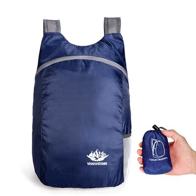 Lightweight Packable Backpack Foldable Ultralight Outdoor Folding Backpack Travel Sports Daypack Bag For Men Women