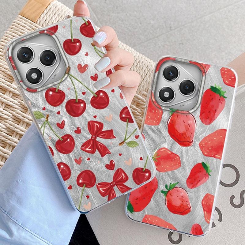 Summer Red Fruit Girls Women Case For Honor 400 Pro X9c Magic7 Magic6 200 Lite Smart X9a X8a X8b X8c X7c X6c X8 90 Fundas Cover