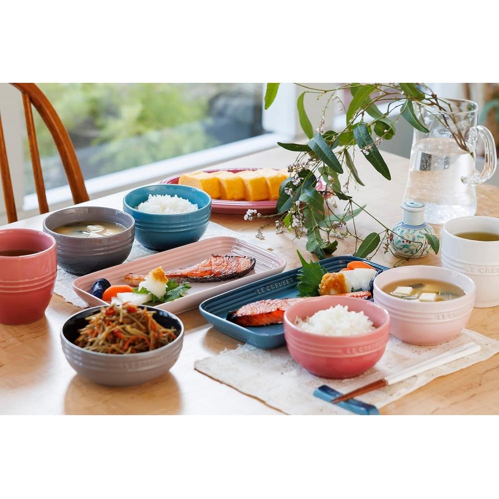 Le Creuset Rectangular Plate 25cm Cherry Red Microwave Oven Dishwasher Safe