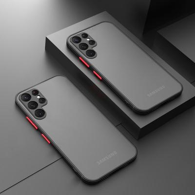 Shockproof Armor Case For Samsung Galaxy S22 Ultra S10 Plus Note 10 20 S23 S21 S20 FE A51 A73 A52 A52s A32 A53 Matte Hard Cover