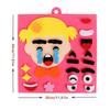 Diy 1/4Pcs Emotion Change Puzzle Toys Creative Facial Expression Kids Learning Educational Toys For Children Funny Set Fun Gift
