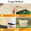 Plant Cover Winter Warm Cover Tree Shrub Plant Protecting Bag Frost Protection For Yard Garden Plants Small Tree Against Cold
