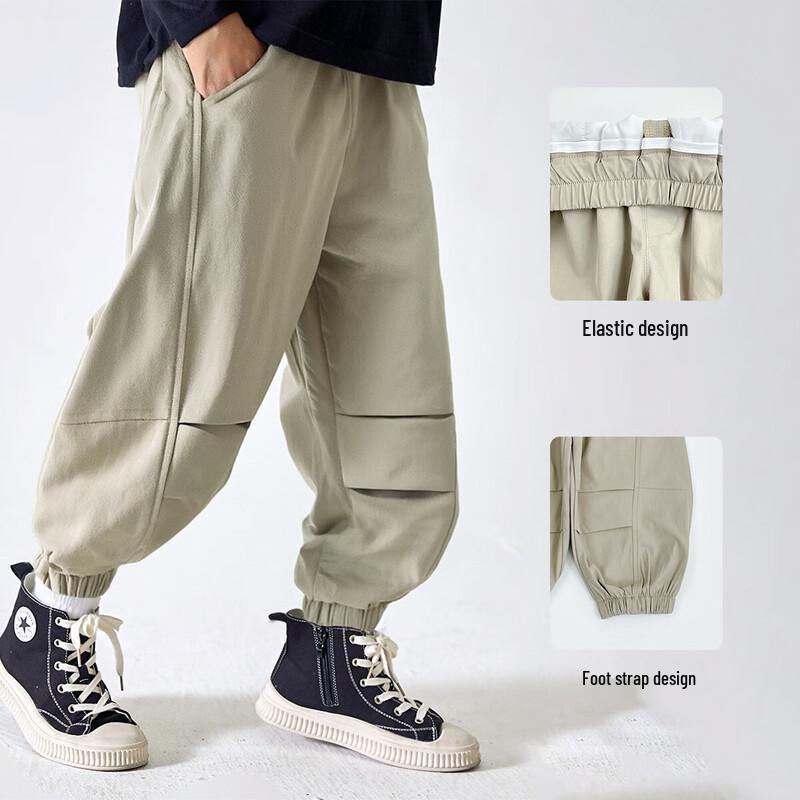 YOYO FAIRY TALE Kids 2025 Summer Cargo Long Pants Size 130 (Height 124-133cm)