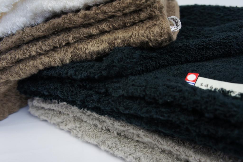 Imabari Towel Wash Towel Ideazora Fluffy Gray