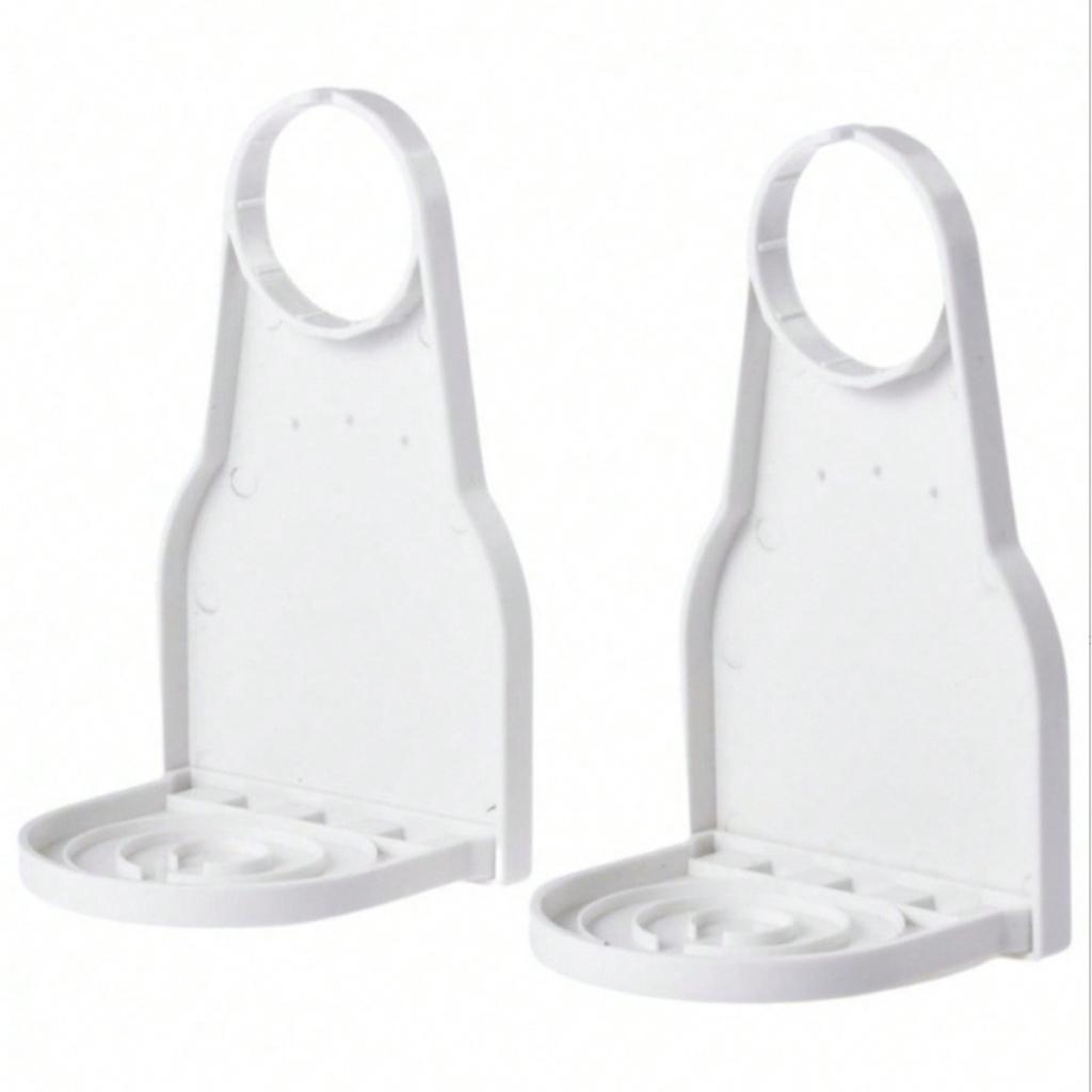 2pcs New Laundry Cleaning Agent Holder Rack To Prevent Spill And Drip, Foldable Cup Holder For Bathroom,Kitchen, Sturdy Summer Assembled Rack