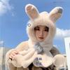 Winter Knit Trapper Hat Fleece Lined Thickened Earflap Beanie Windproof Warm Cold Weather Cap